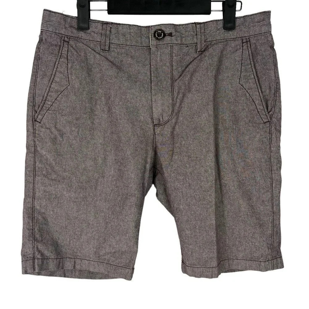 Brunswick Garments by Cotton On Men's Shorts Size 32 9.5" Inseam Flat Front